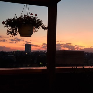 Sunset in Milan