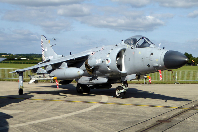 ZH801 / 001 BAe Sea Harrier F/A2 cn NB06 RNAS Yeovilton 13Jul19
