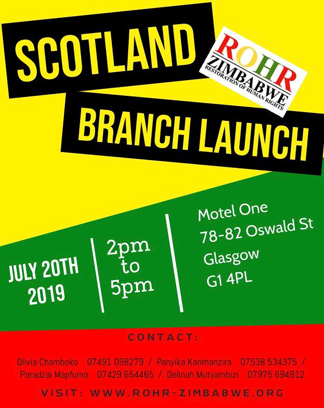 Flyer - Scotland Branch Launch - 20.07. 2019