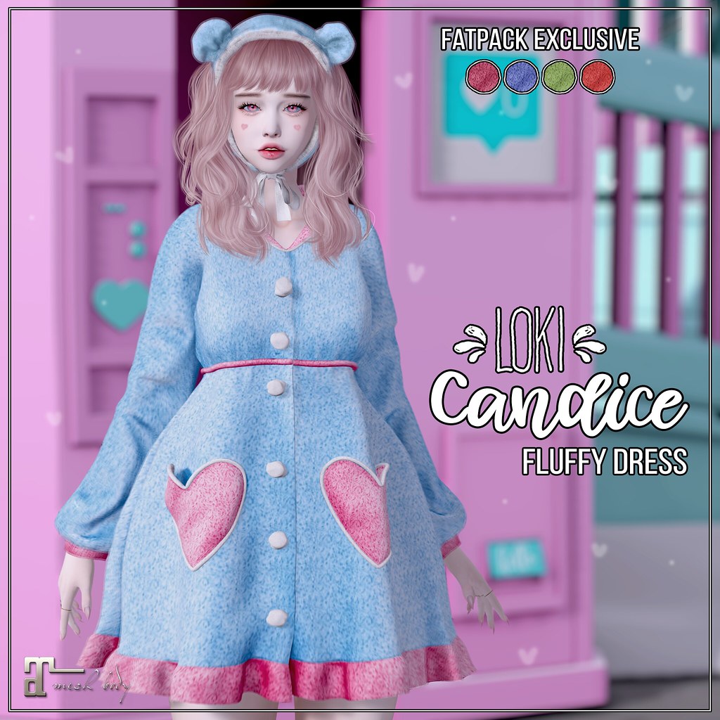 Loki • Candice Fluffy Dress • Flora | July ’19