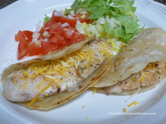 Fish Tacos at FromMyCarolinaHome.com