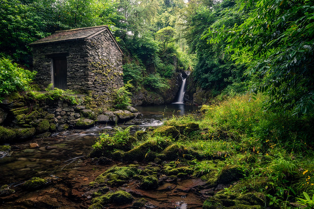 The Grot of Rydal Falls