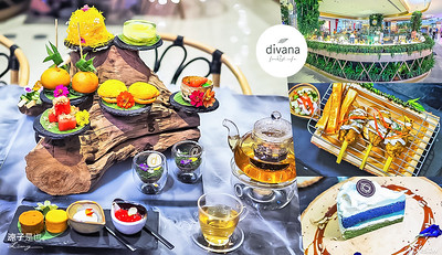 【泰國曼谷】Divana ForRest Cafe 超浮誇的森林系下午茶就在 Central World 百貨