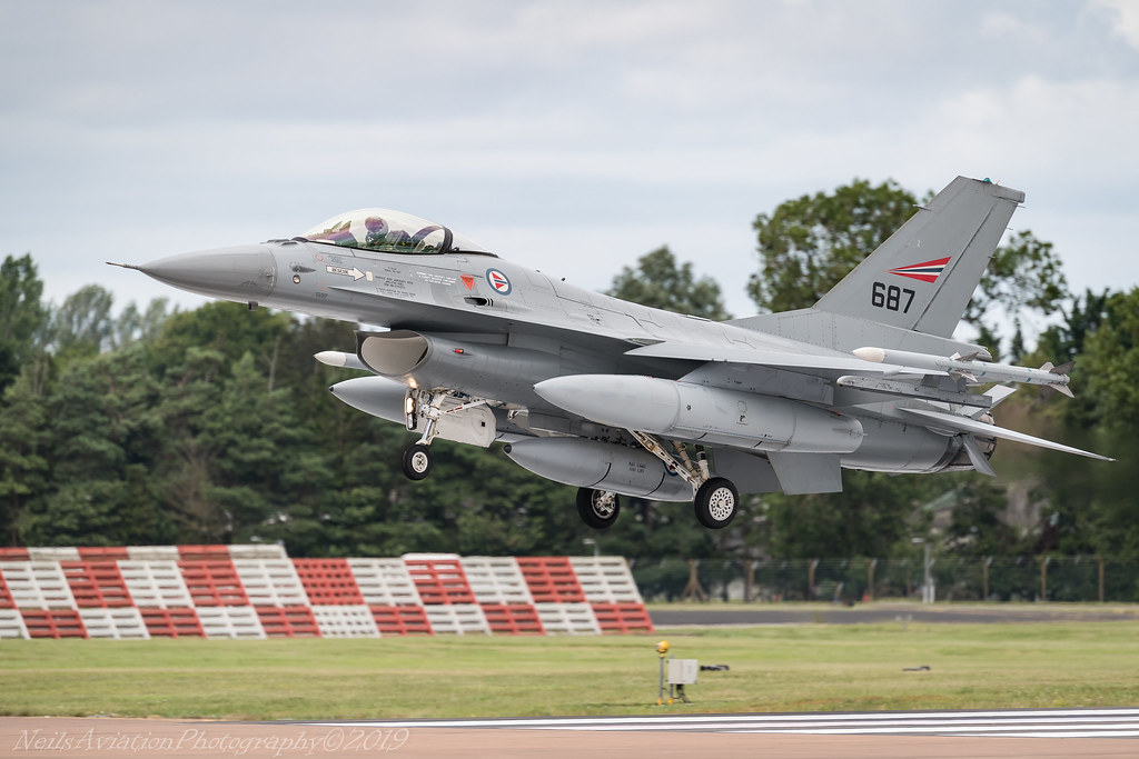 F-16AM RNoAF - RIAT 2019