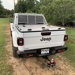 A Heavy Duty Truck Bed Cover On A Jeep Gladiator A polished DiamondBack HD Cover and HD Cab Guard on a Jeep Gladiator belonging to Ricky G. of Alabama. 