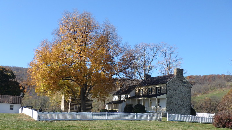 Mount Bleak house at Sky Meadows State Park
