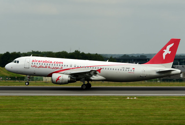 CN-NMF A320-214 cn 4539 Air Arabia Maroc 180625 Brussel-Zaventem 1004