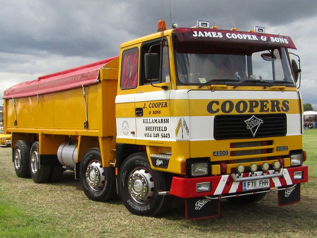 James Cooper & Sons, Foden 4300 (F711FHH) At The Ackworth Steam Rally