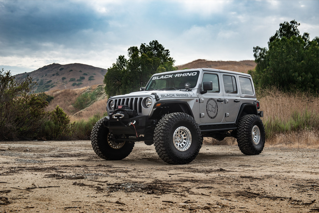 Jeep Wrangler Rubicon JLU wheels - Black Rhino Primm Beadl… | Flickr