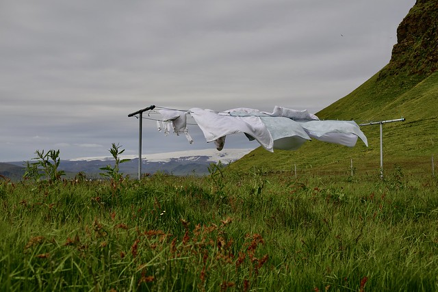 In the air (lands of Iceland)
