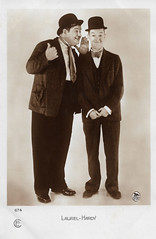 Stan Laurel and Oliver Hardy