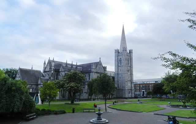 exterior vista Catedral de San Patricio anglicana Dublin Republica de Irlanda 01