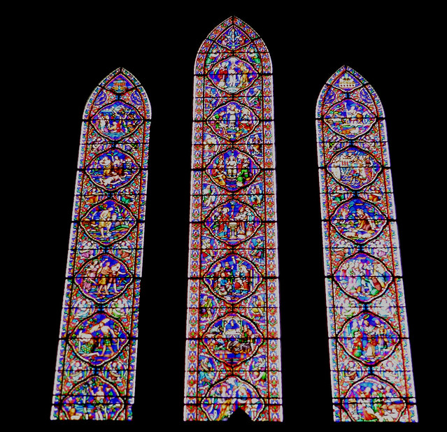 interior vidrieras Catedral de San Patricio anglicana Dublin Republica de Irlanda 02