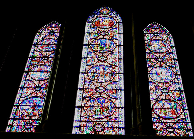 interior vidrieras Catedral de San Patricio anglicana Dublin Republica de Irlanda 01