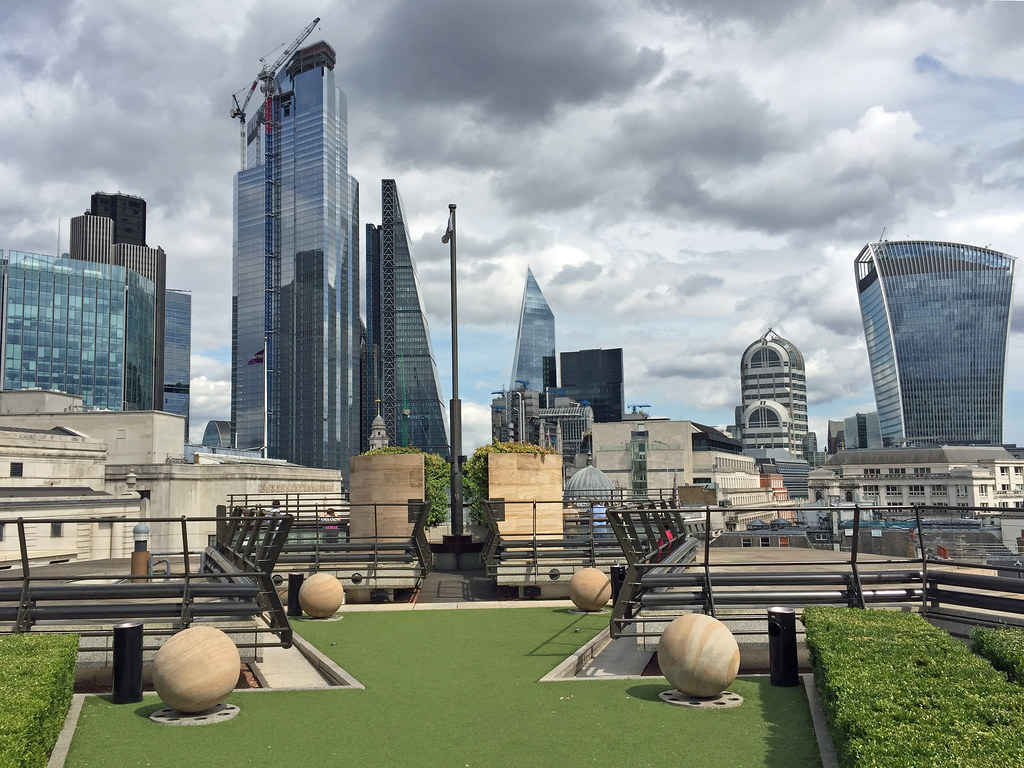 Rooftop at Number 1 Poultry | Smug drinks terrace for the fi… | Flickr