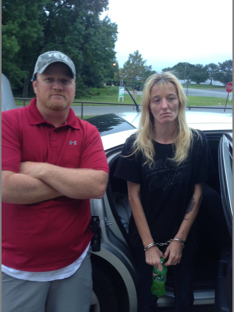 Woman arrested and handcuffed by bounty hunters | female fug… | Flickr