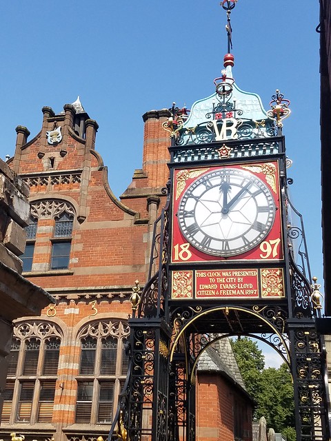Clock 1897 - Chester England