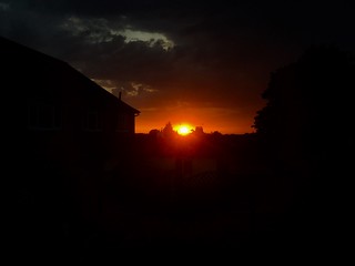 Sunset over Stourbridge