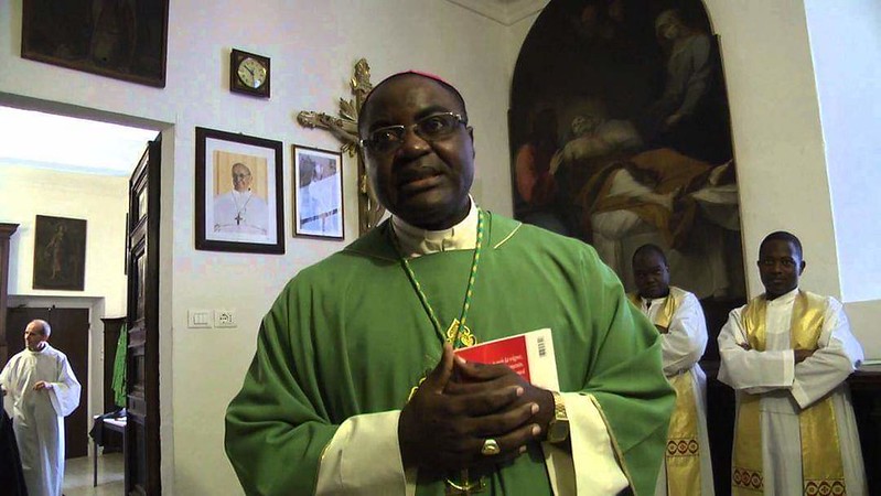 Mons. Abraham Bialo Kome, presidente de la Conferencia Episcopal de Camerún