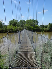 Star Mine Suspension Bridge near Drumheller