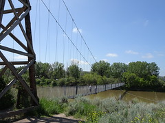 Star Mine Suspension Bridge near Drumheller