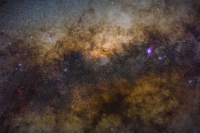 The Milky Way with a macro lens