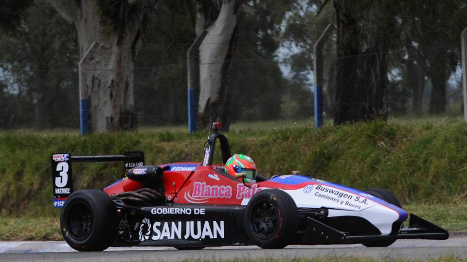 Tobías Martínez disputará la 5ª fecha de la Fórmula Renault Plus en el Autódromo Ciudad de Río Cuarto