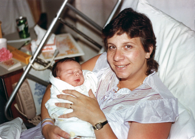 New Baby in Sacramento - 1983