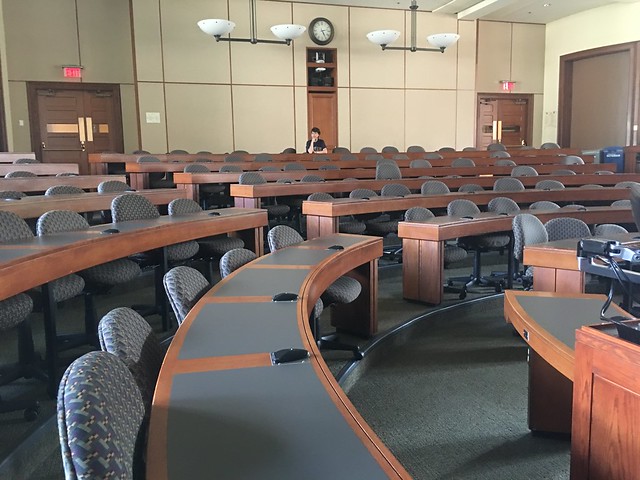 Classroom,  Austin Hall, Harvard Law