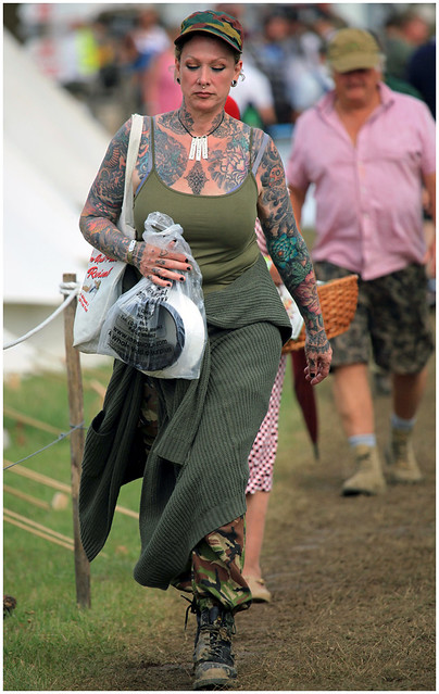 war and peace revival 2019: Mud, tatts & combats