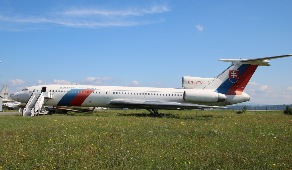 Tupolev Tu-154 OM-BYO Kosice museum 17/07/19