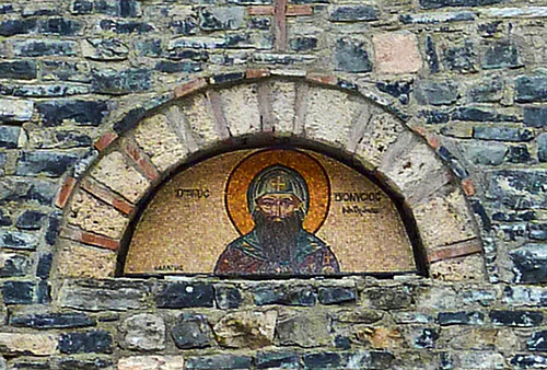 Macedonia, mt. Olympos, S. Dionysios monastery, Greece by bilwander,  <b> <a href="https://www.flickr.com/search/?user_id=10416863@N00&sort=interestingness-desc&