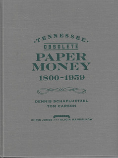 Tennessee Obsolete Paper Money book cover