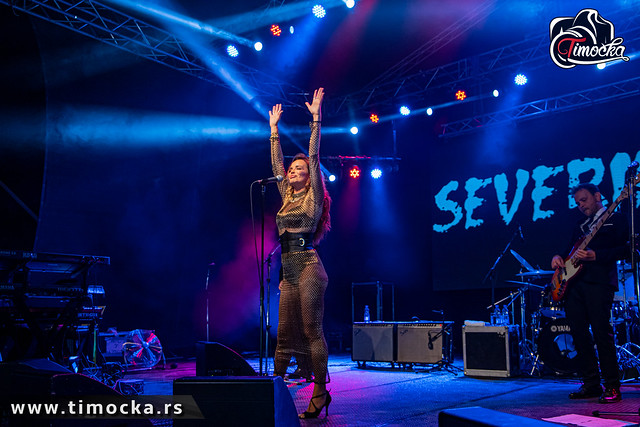 Severinin koncert na 58. Festivalu kulture mladih Srbije