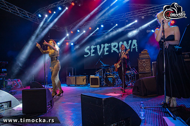 Severinin koncert na 58. Festivalu kulture mladih Srbije