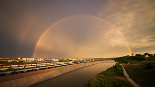 Rainbow Over Pueblo
