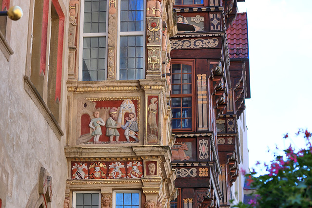 Häuserfassaden am Marktplatz - Hildesheim