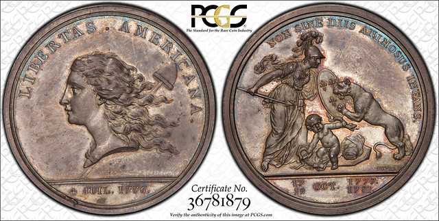 1783 Libertas Americana Silver CCEF