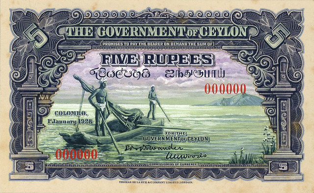 Ceylon Specimen 5 rupees 1928-1-1_TDLR_es_5r_f