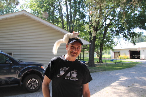 46/366/4063 (July 27, 2019) - Visit to See The Rehabilitating White Squirrels in Olney, Illinois - July 27th, 2019