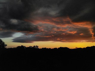 Storm Cloud Sunset