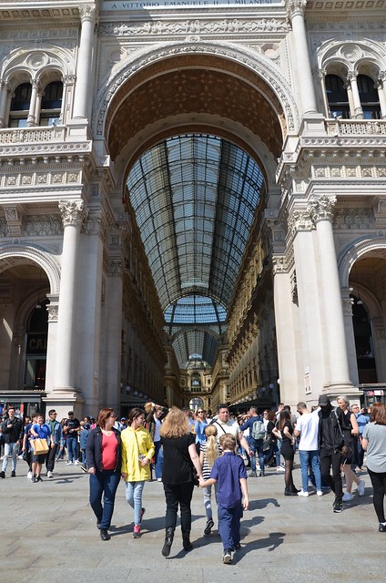 Galleria Vittorio Emanuele II Entrance