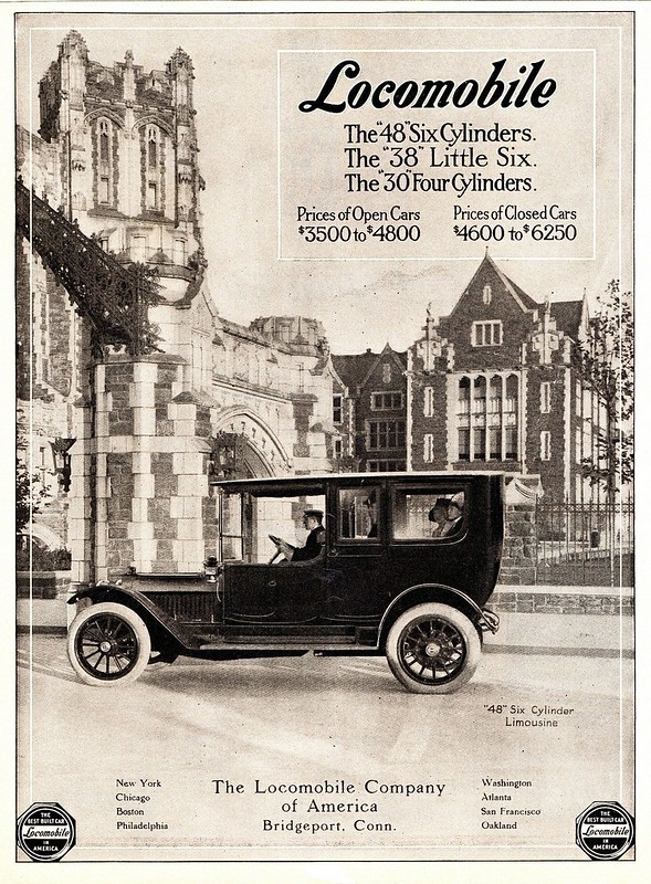 1912 Locomobile &quot;48&quot; Six Cylinder Limousine