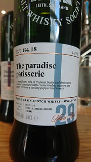 SMWS G4.18 - The paradise patisserie