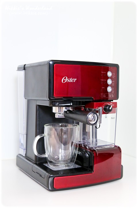 Oster 奶泡大師 義式咖啡機 PRO升級版 (醇酒紅) (Prima LATTE)