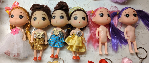 Confused Keychain Dolls - Kelly size