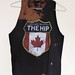 Splatter Bleached and Shredded Tragically Hip Tank Top Small