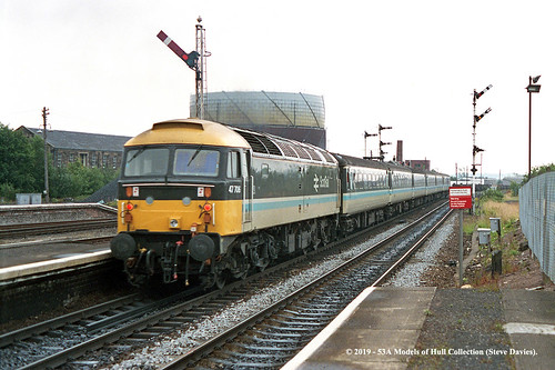 britishrail brush type4 class47 47706 diesel passenger stirling scotland train railway locomotive railroad