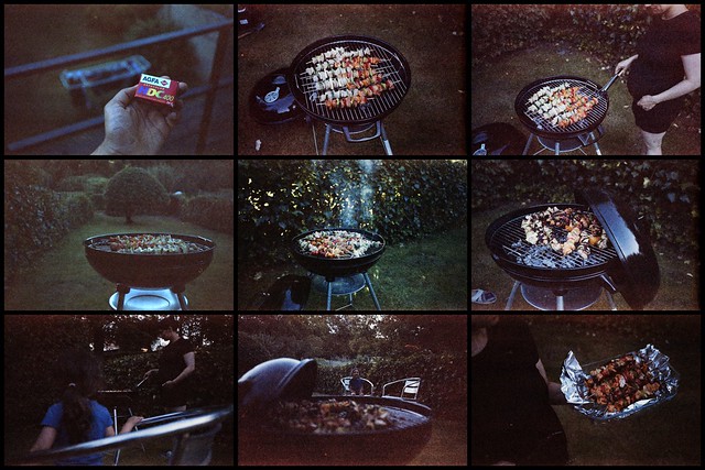 BBQ Season Opening. (35mm) | Exp. 05/1997 Agfa HDC 400.