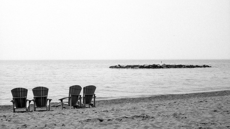 Four Seats on the Beach